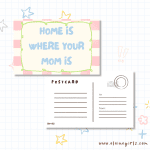 Home Is Where Your Mom Is Mother's Day Card | Elaine Girls