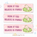 Believe in Fairies Bumper Sticker | Elaine Girls