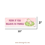 Believe in Fairies Bumper Sticker - Image 4