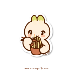 Bun's Ramen Sticker - Image 4