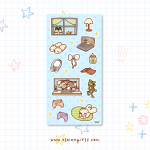 Cozy Night In Sticker Sheet | Elaine Girls
