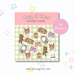 Cozy at Home Sticker Flakes Pack | Elaine Girls