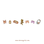 Cozy at Home Sticker Flakes Pack - Image 3