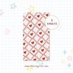 February Scrapbook Paper Pack | Elaine Girls