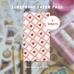 February Scrapbook Paper Pack - Image 2
