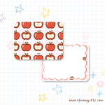 Apple Row Notecard Set