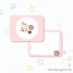 "Be My Sweet" Valentine's Notecard