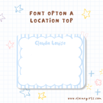 Blue Striped Notecard Set - Image 7
