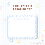 Blue Striped Notecard Set - Image 6