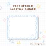 Blue Striped Notecard Set - Image 4