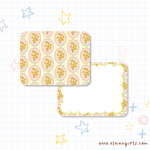 Daffodil Pattern Notecard Set