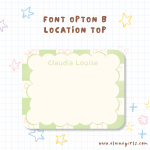 Green Ribbon Checkered Notecard Set - Image 6