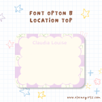 Lilac Ribbon Checkered Notecard Set - Image 6
