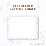 Lilac Striped Notecard Set - Image 4
