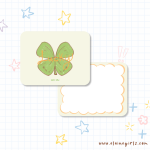 Lucky Clover Notecard Set | Elaine Girls