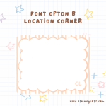 Orange Striped Notecard Set - Image 4