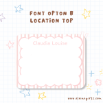 Pink Striped Notecard Set - Image 6